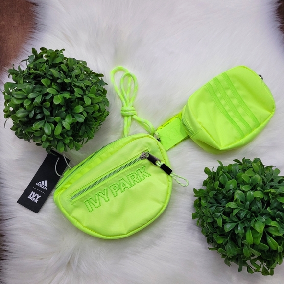 Adidas Originals X Ivy Park Hyres Yellow Belt Bag (Unisex) - Picture 1 of 13